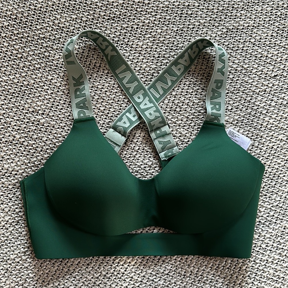 IVY PARK - cut out spots bra